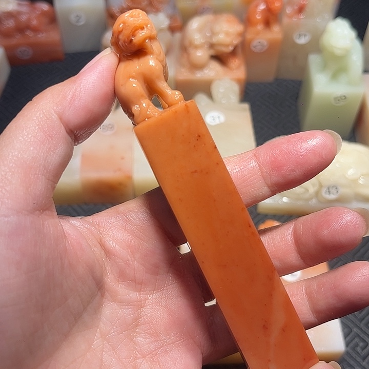 让***风老挝石老挝保利石印章