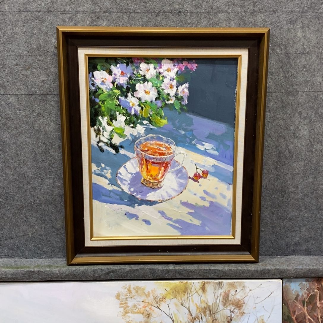 油画不带外框画芯尺寸50x 40 c m