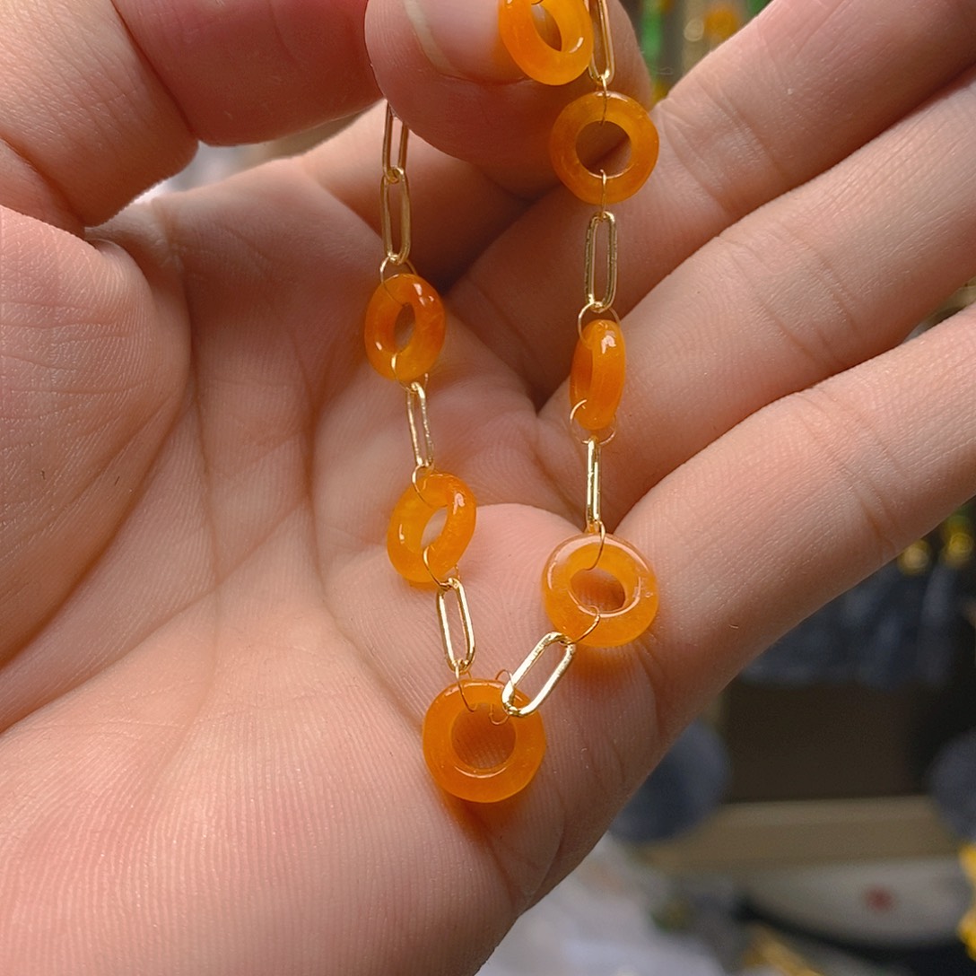 翡翠合金耳饰翡翠