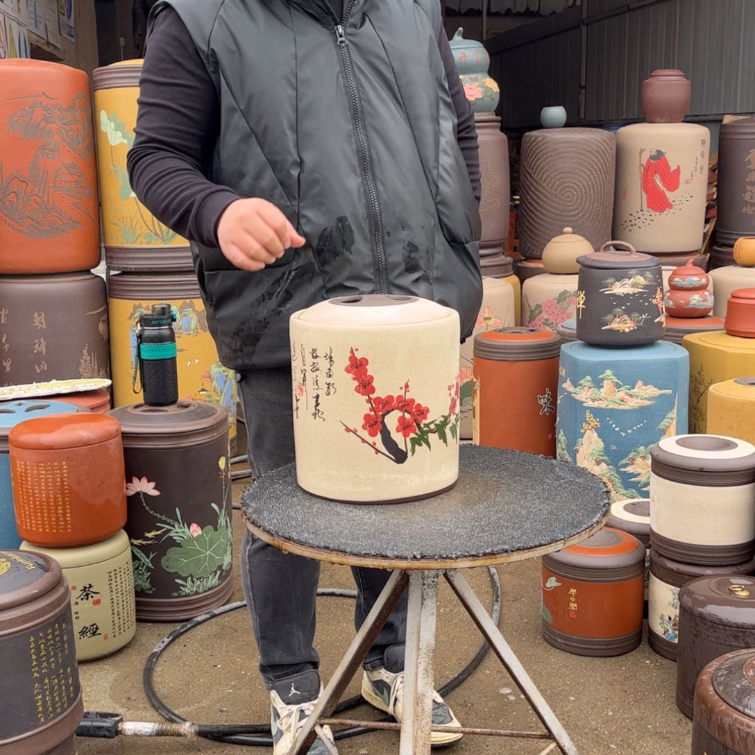 紫砂茶叶罐茶叶罐