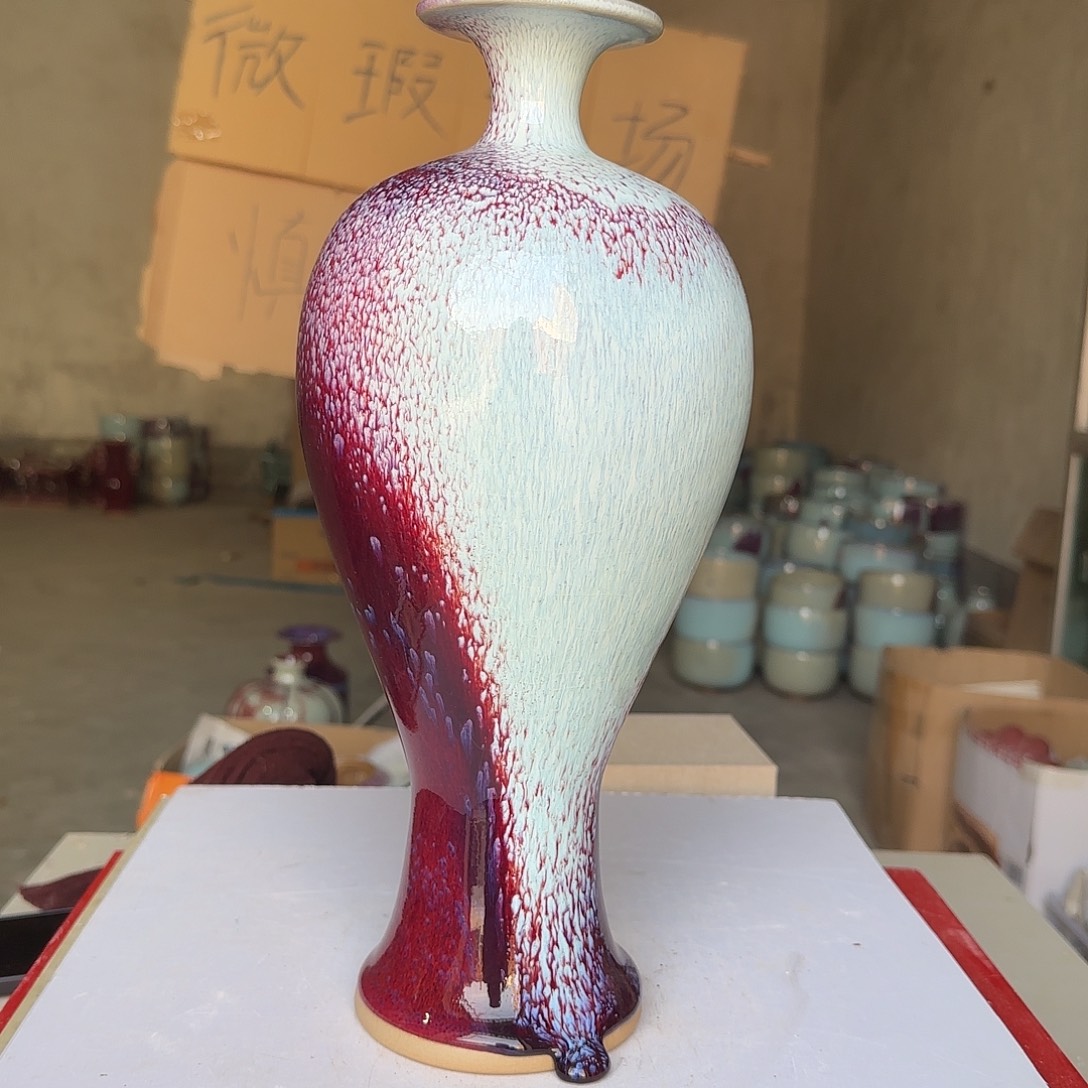 陶摆件郑家钧瓷摆件微瑕