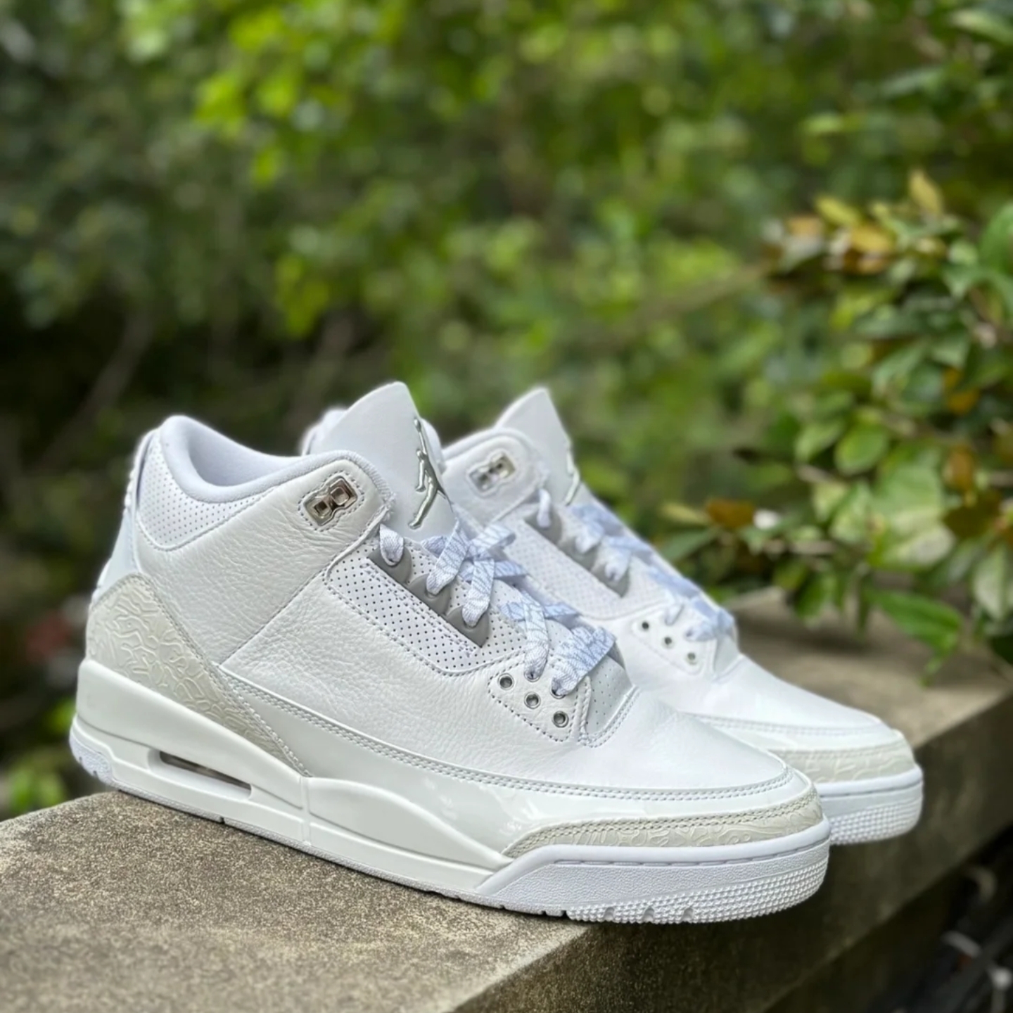 NIKE/耐克白水泥AJ3百搭舒适板鞋 中帮复古篮球鞋 男款 CT8532111