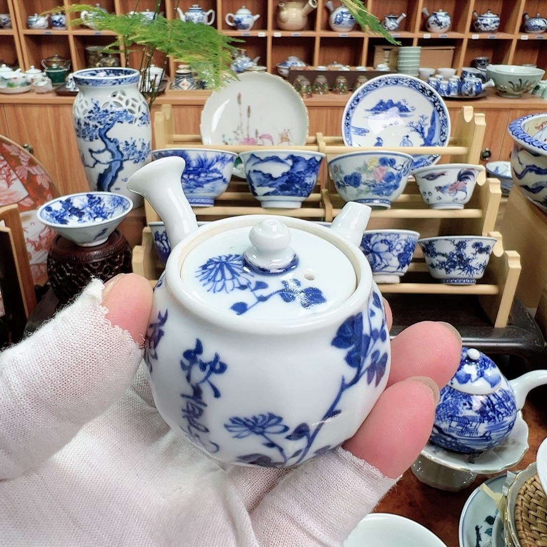 上****司柴窑茶具茶杯茶壶盘子