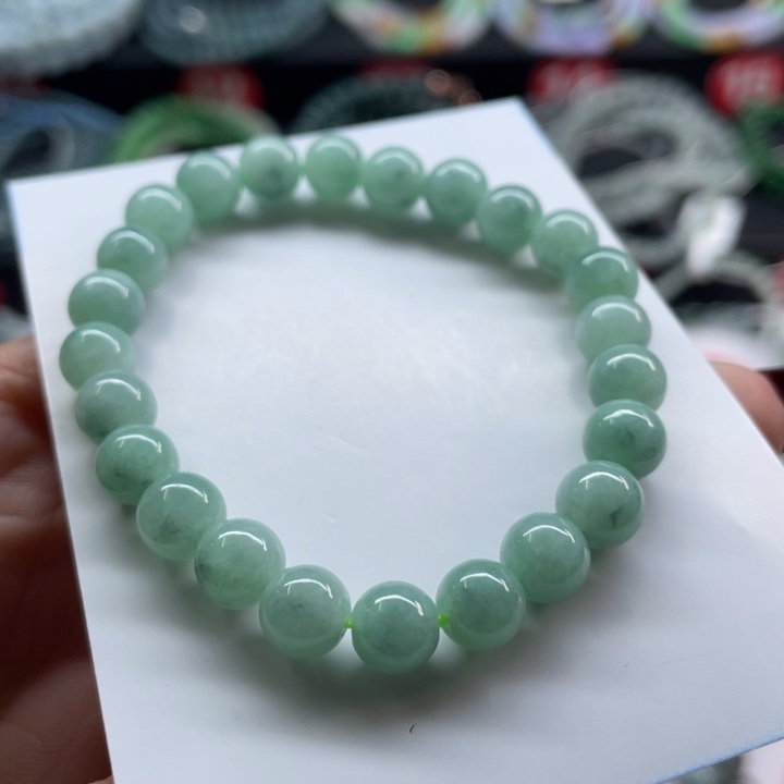 翡翠手链未镶嵌卡7,3
