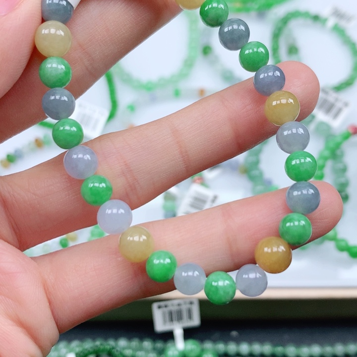 未镶嵌手链翡翠翡翠