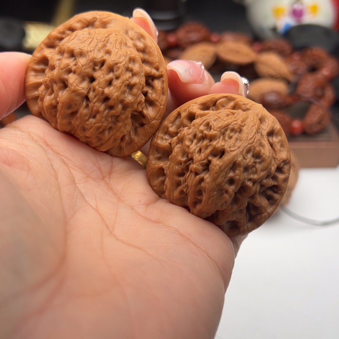 文玩核桃把件金公子42