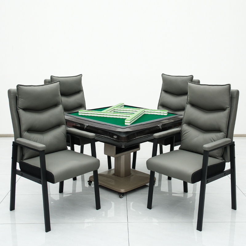 （4把）棋牌室椅子椅打麻将椅会议椅家用麻将机凳子靠背