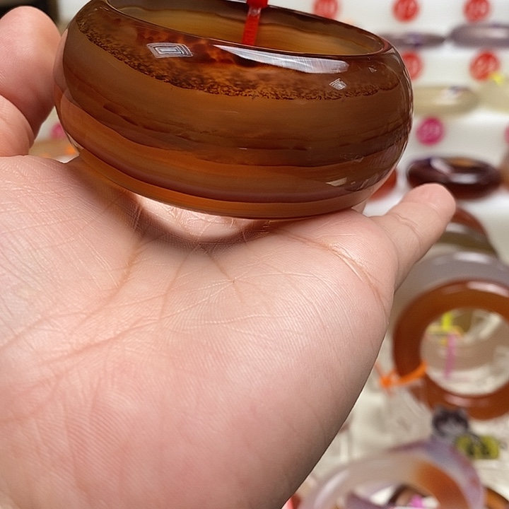 手镯玛瑙/玉髓未镶嵌是*仙