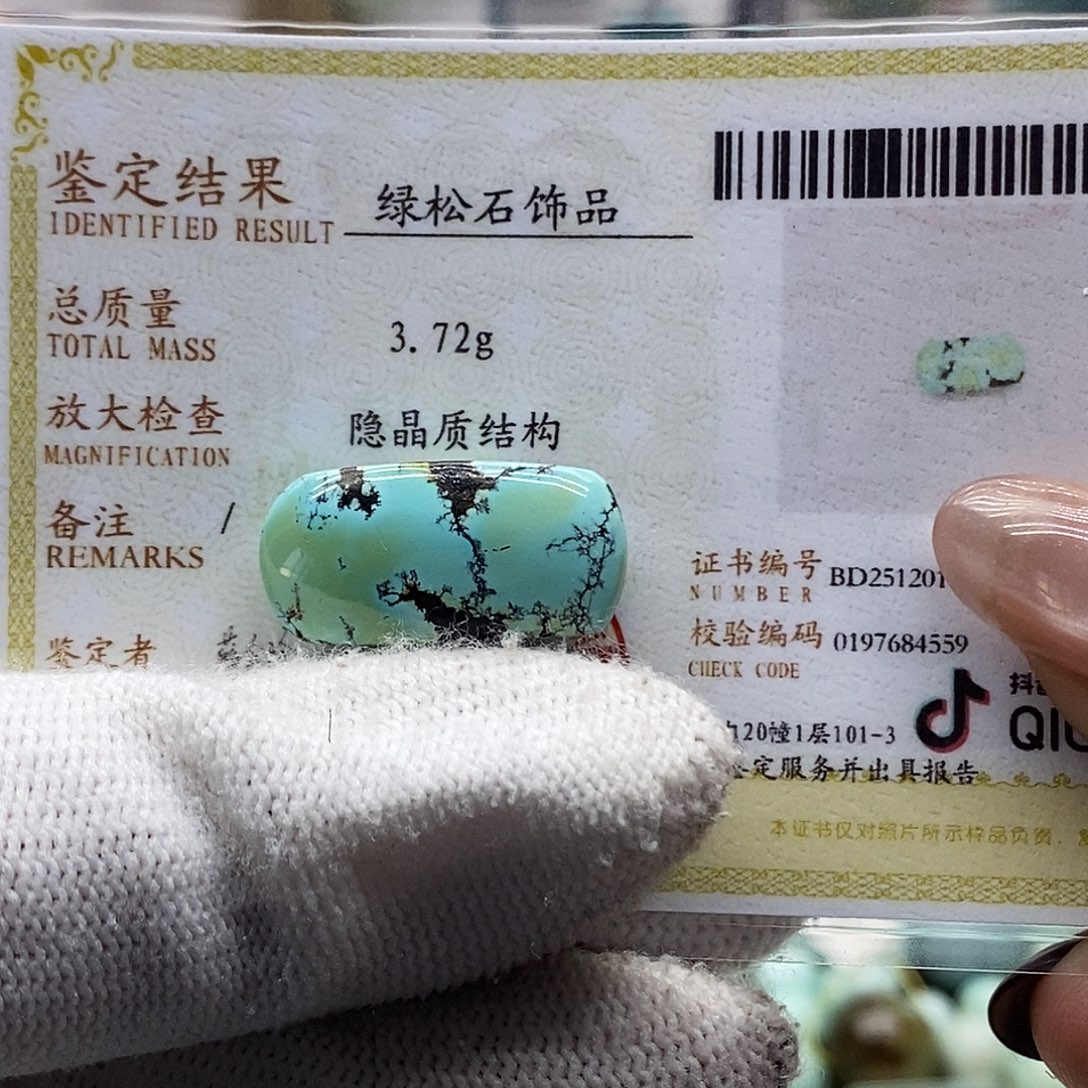 绿松石未镶嵌颈饰