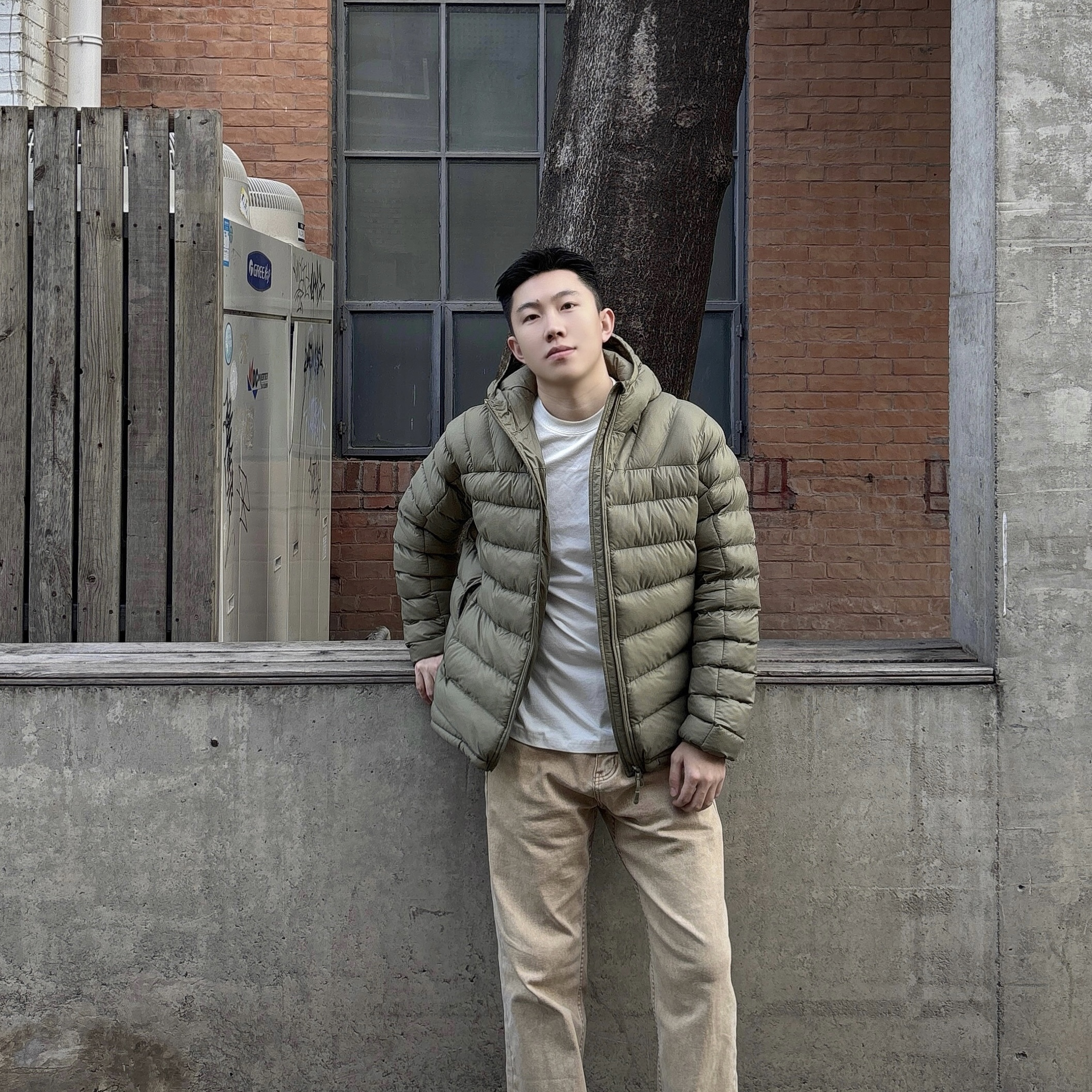 【一件过冬】秋冬户外通勤连帽排骨P棉夹克防泼中间层保暖锁温