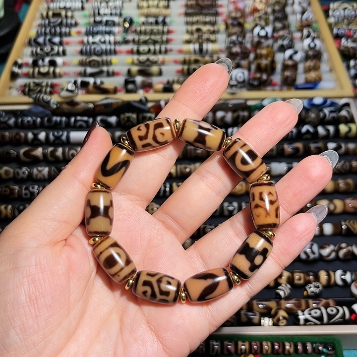 玛瑙/玉髓合金手链