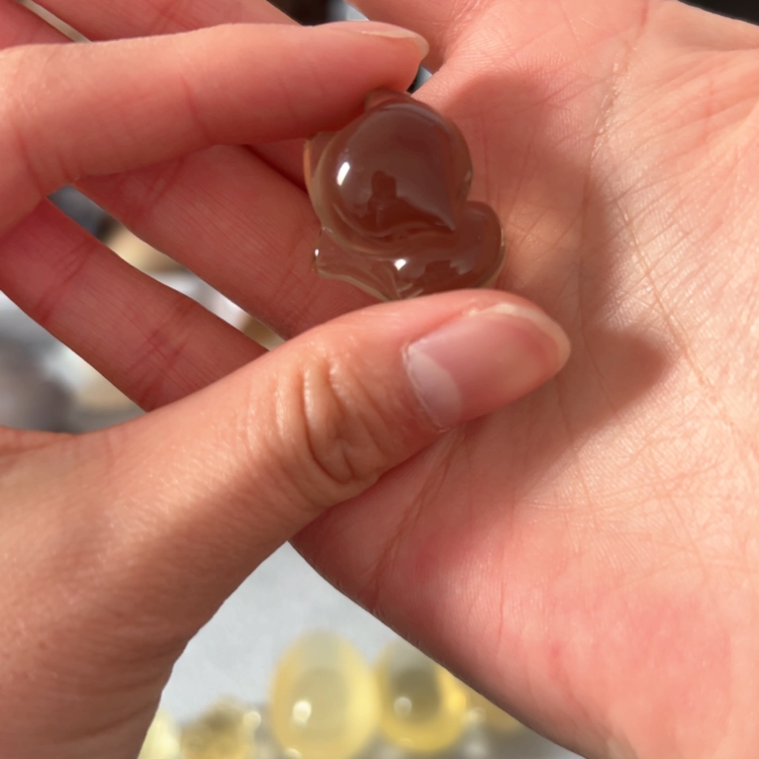 玛瑙/玉髓天然好运未镶嵌