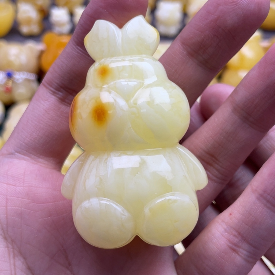 琥珀未镶嵌裸石蜜蜡