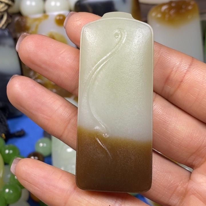 和田玉挂件未镶嵌