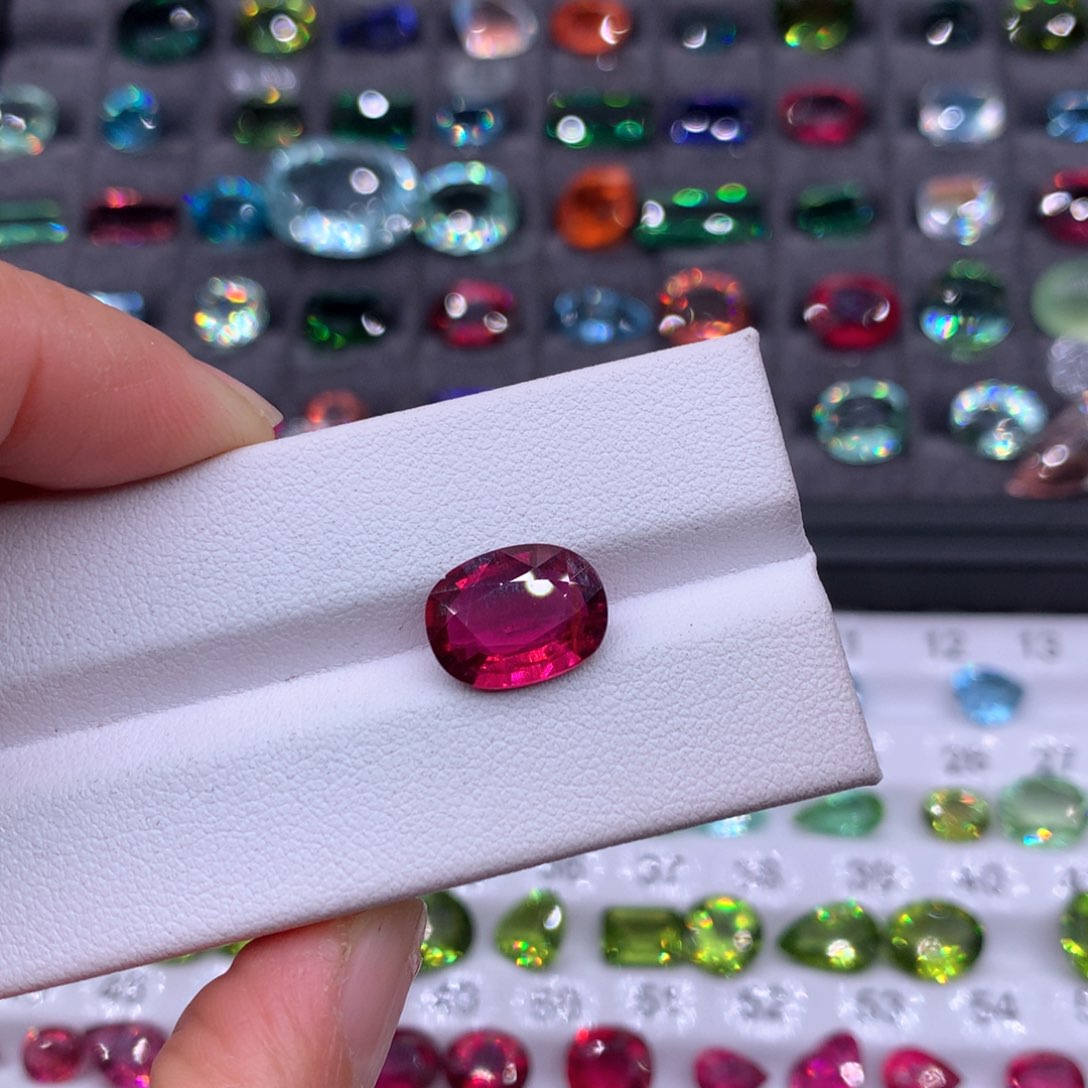 碧玺珠宝半成品未镶嵌