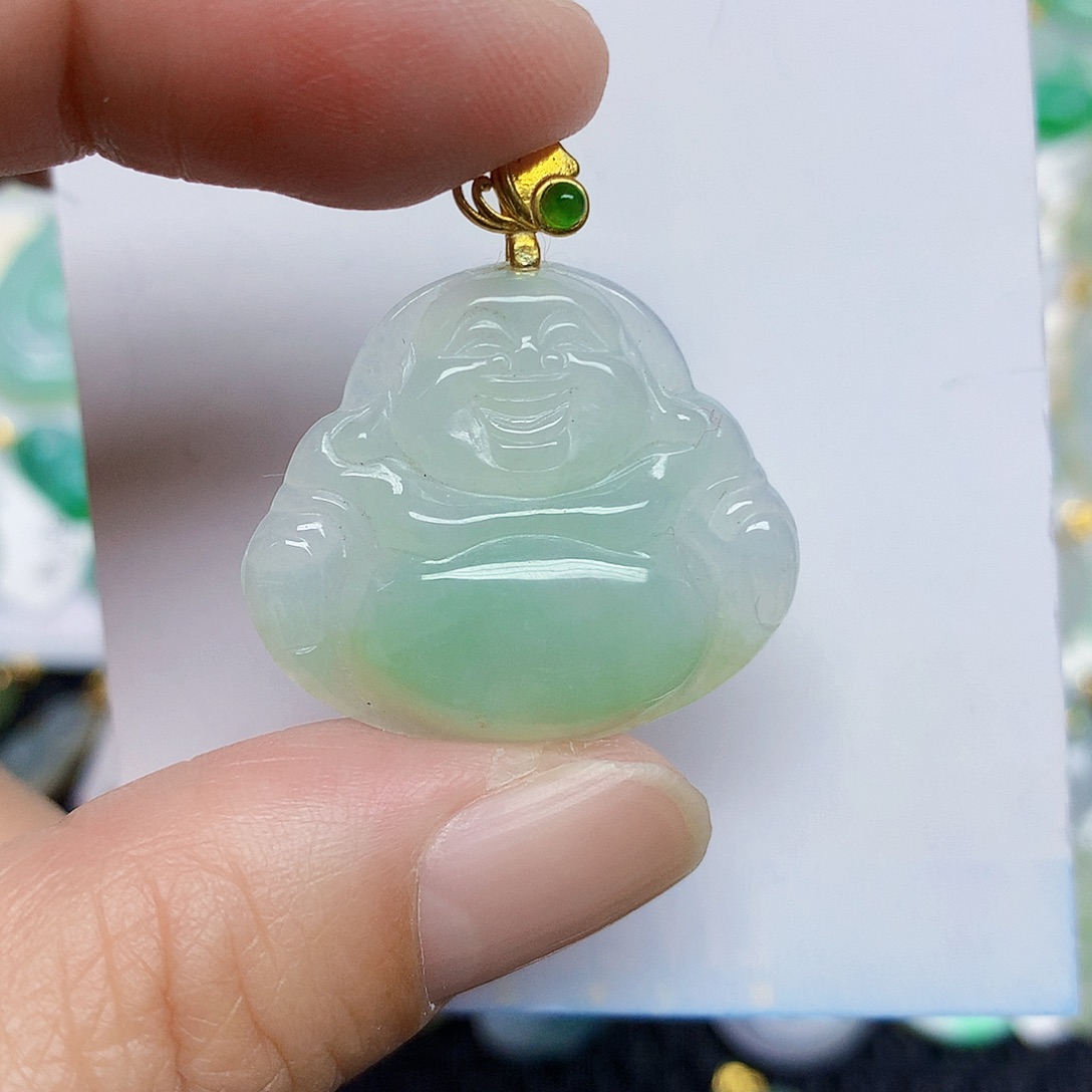 翡翠未镶嵌颈饰466788