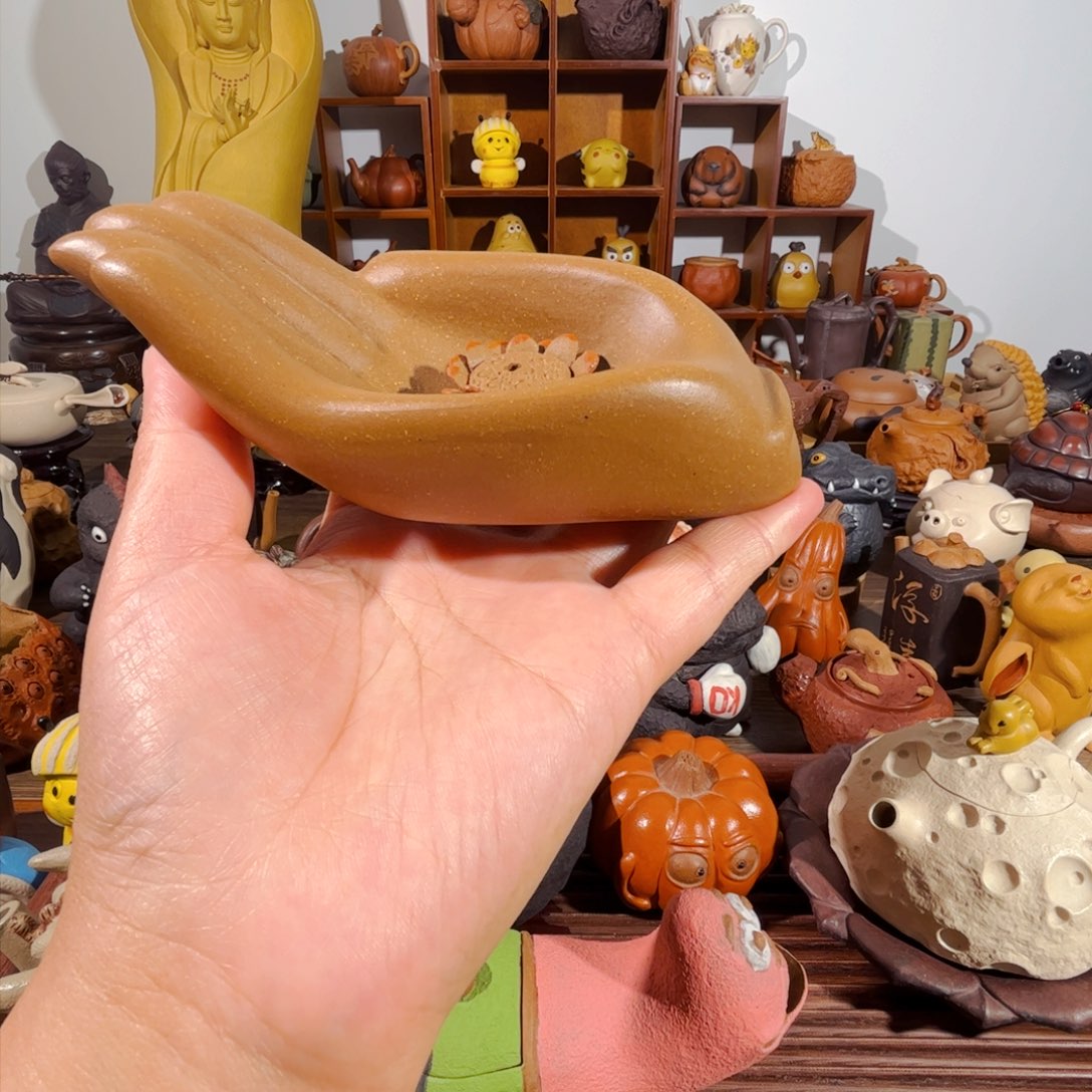 紫砂茶壶纯手工制作过程非常