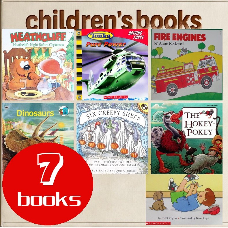 英文原版绘本7本93251219001