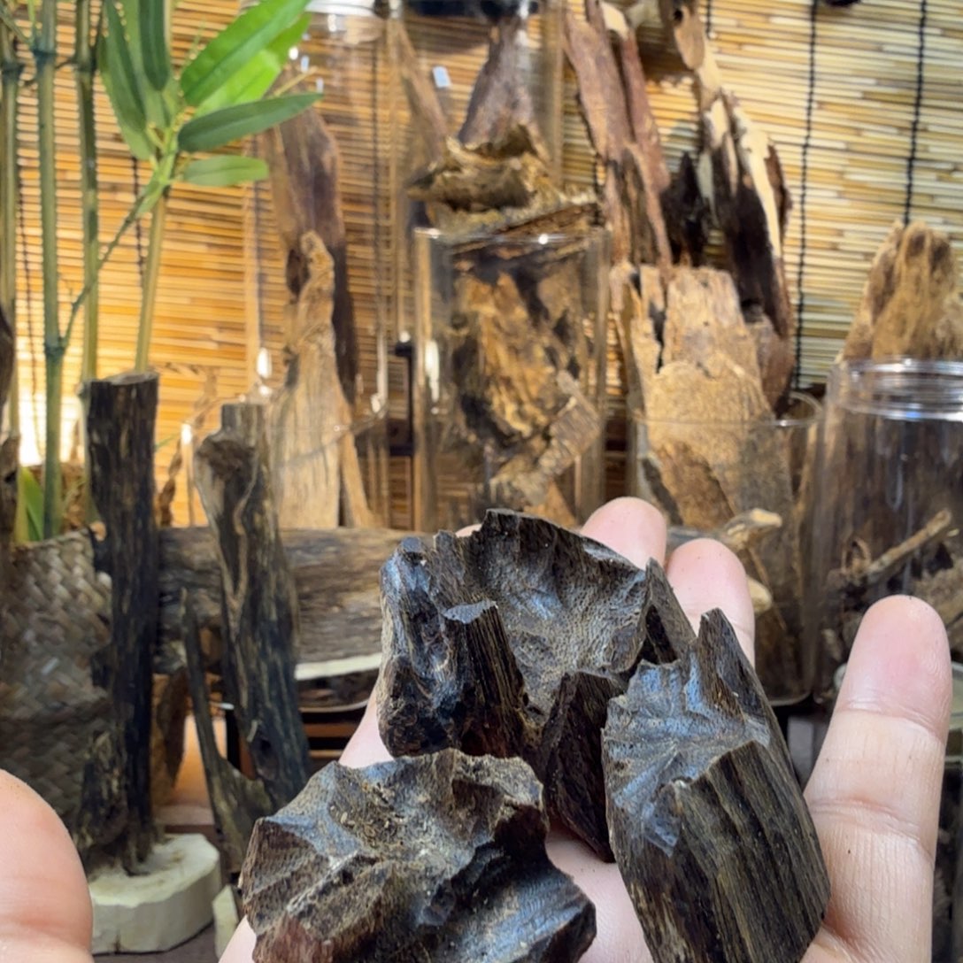 沉香沉香碎屑沉香包头26g