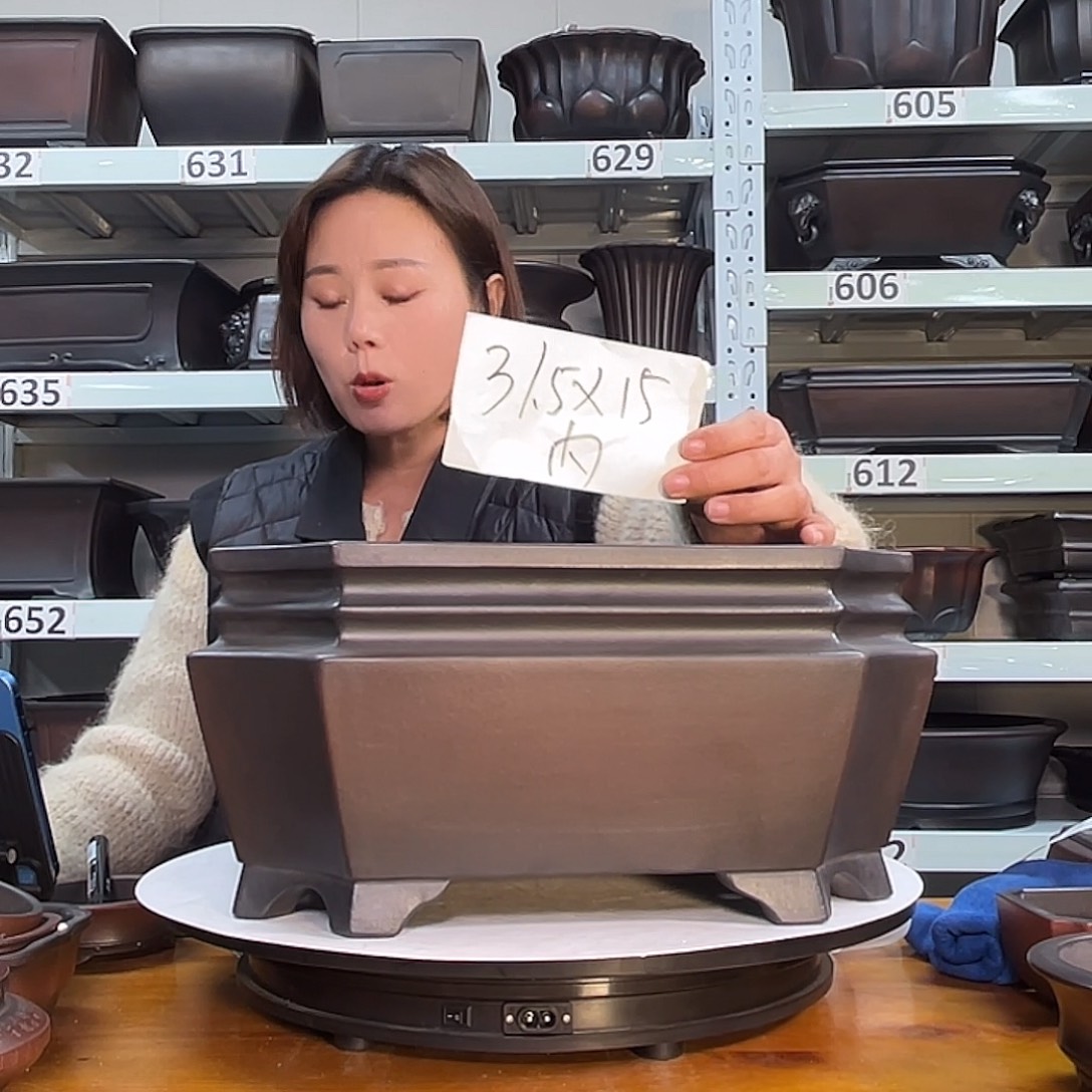 紫砂花盆宜兴紫砂26号