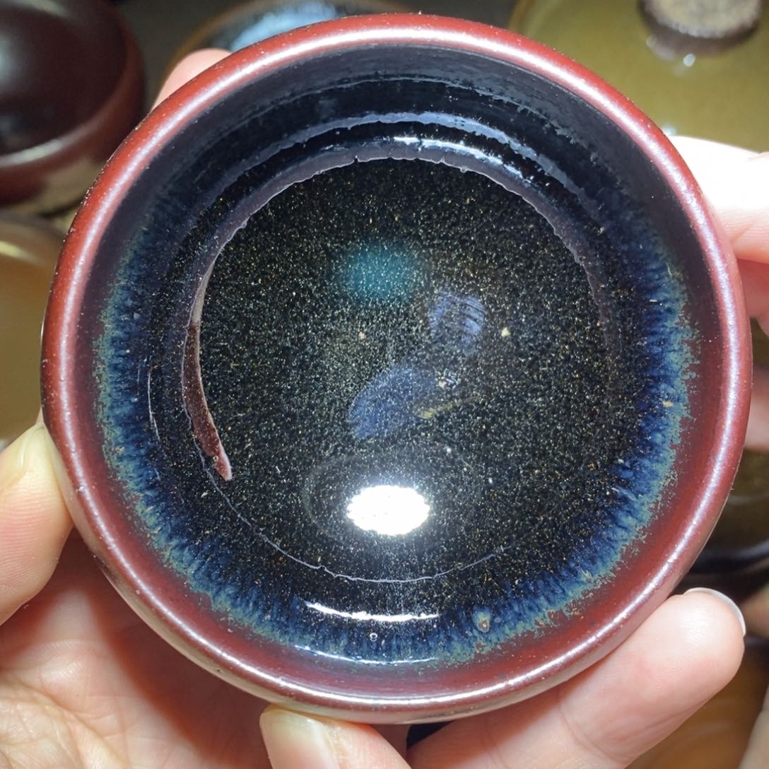 轻微落灰建盏龙窑柴烧手工