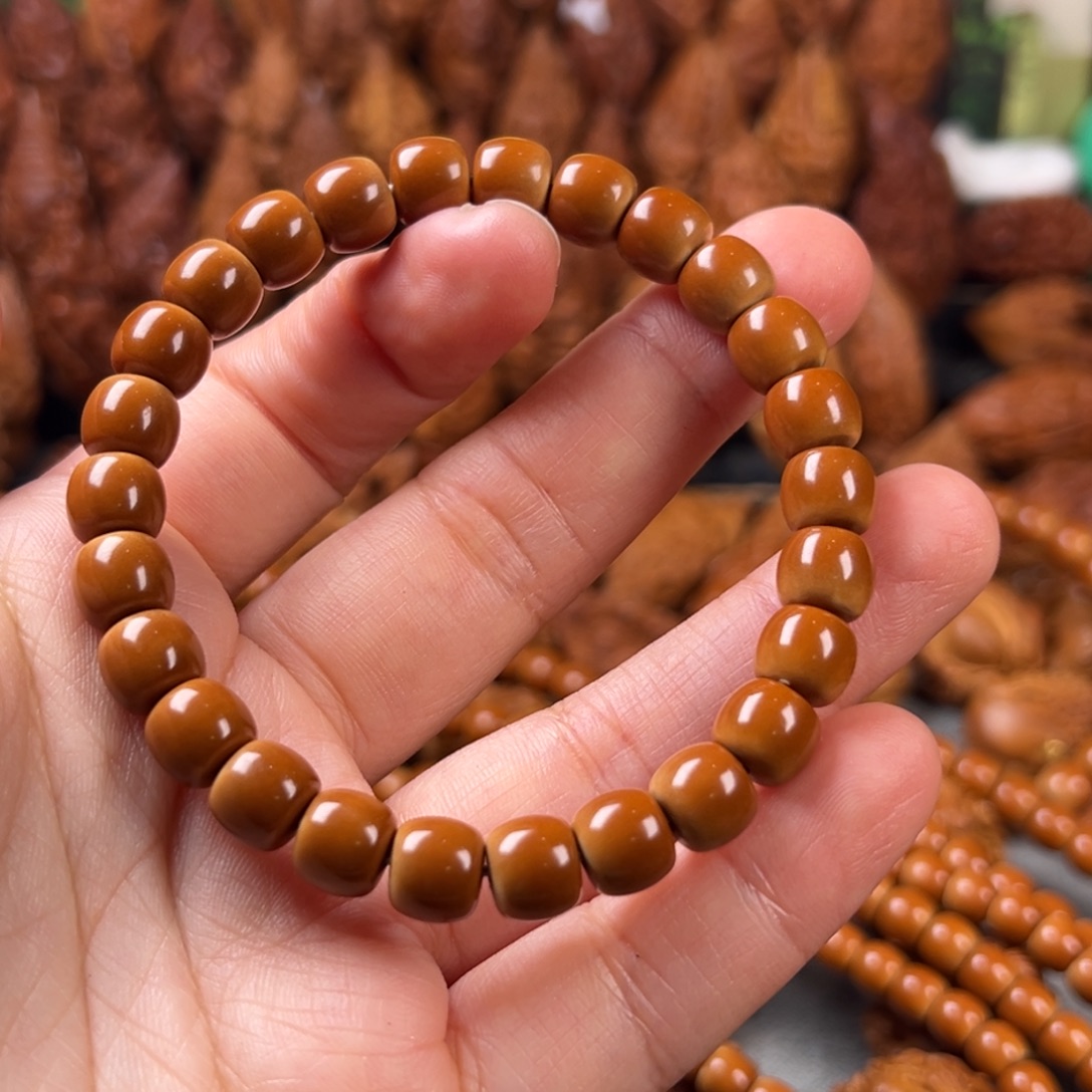 手串/手链橄榄核0.85毕业级 核尖单圈手串