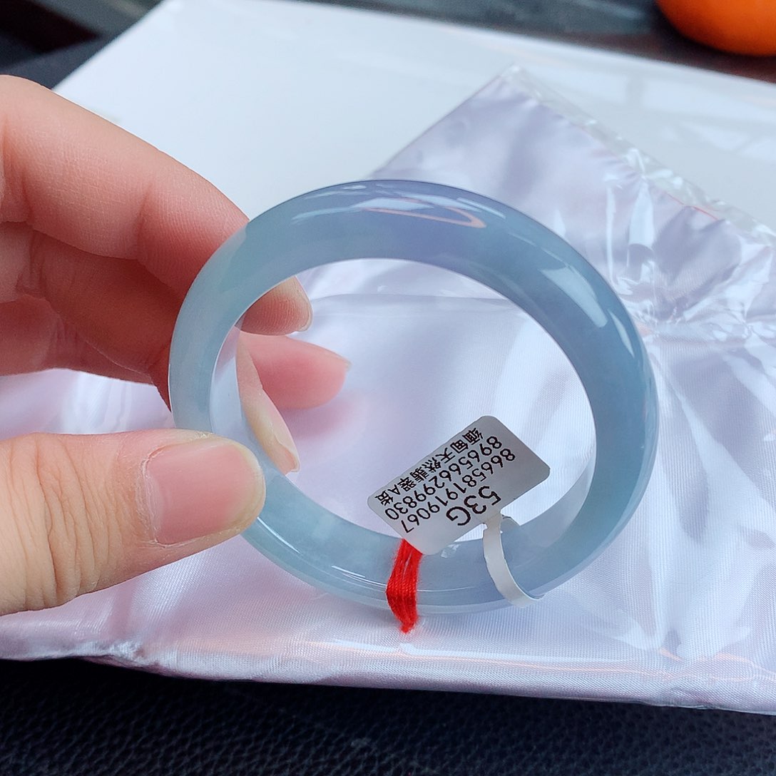 翡翠手镯未镶嵌天然缅甸翡翠A货手镯