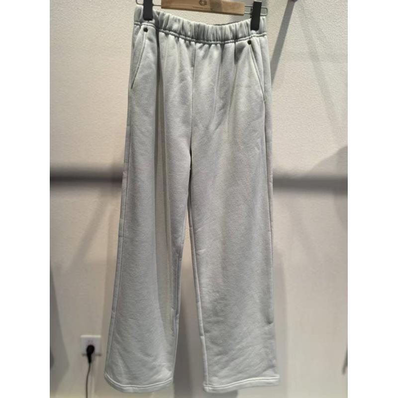 柚丁磨毛春季常规口袋休闲裤休闲风长裤9A51K27580