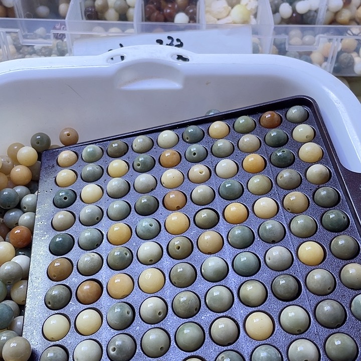 白玉菩提吊坠微瑕海盐蓝11.5一百关注➕牌宠一百