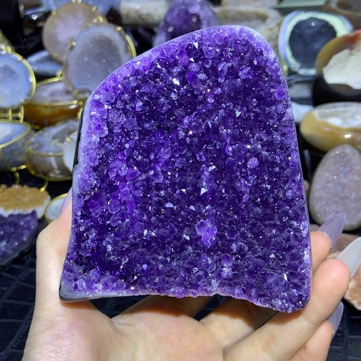 未镶嵌珠宝半成品水晶晶镇
