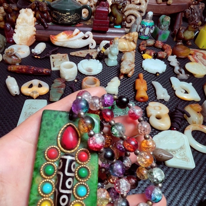 滴血莲花菩提把件