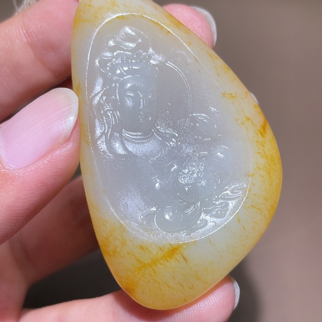 和田玉挂件未镶嵌Y