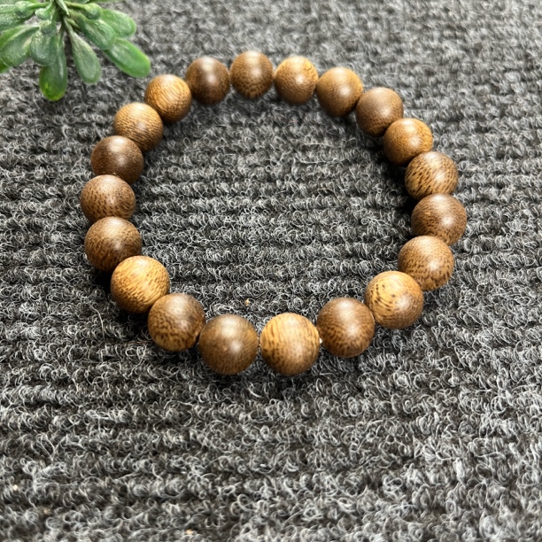 沉香QIC越南莺歌绿奇楠1.0圆珠单圈多样性发一Z006