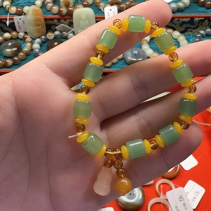 和田玉（糖玉）未镶嵌手链