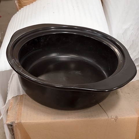 微瑕，明火，口径24厘米，高度8