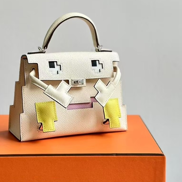 未使用 Hermes/爱马仕 lina/b刻/爱马仕kelly doll包