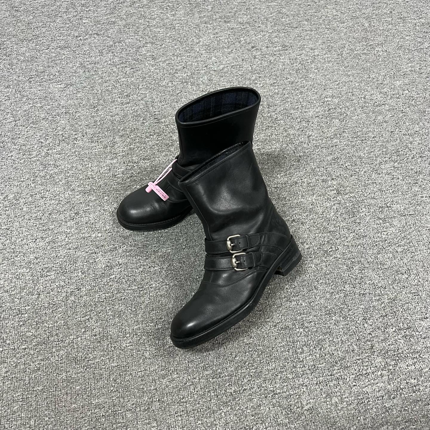 99新 AMIPARIS Gucci 皮靴35.5码