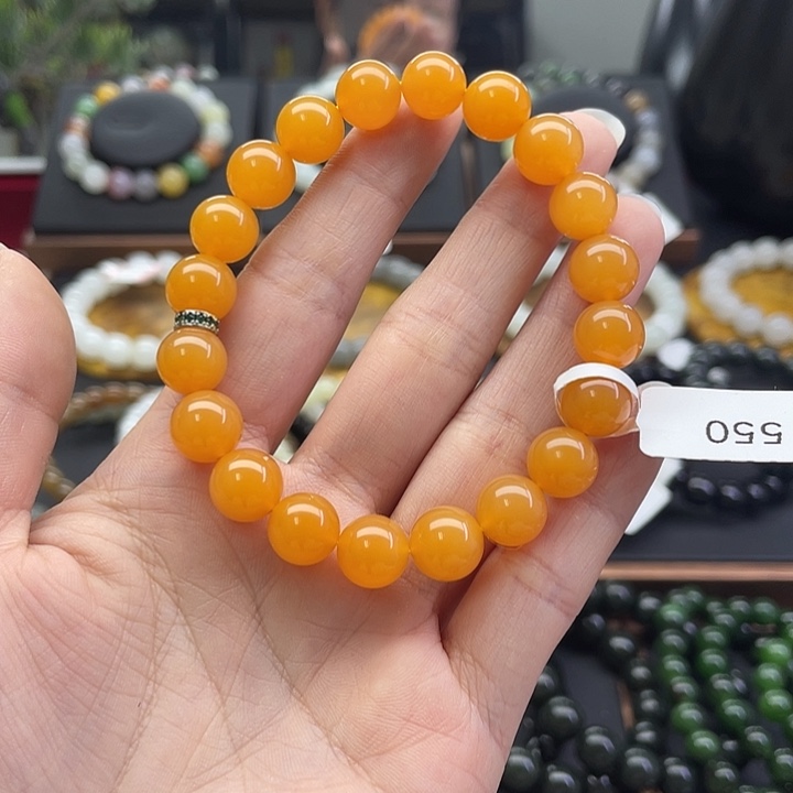 石英质玉未镶嵌手链