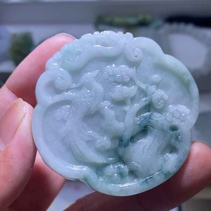 【闪购商品】翡翠未镶嵌颈饰1111111111111