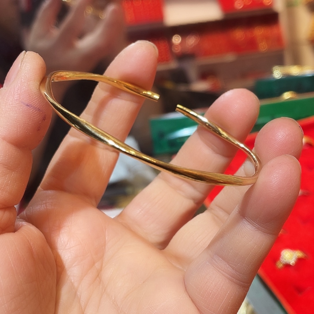 硅胶纯铜莫比乌斯环镯