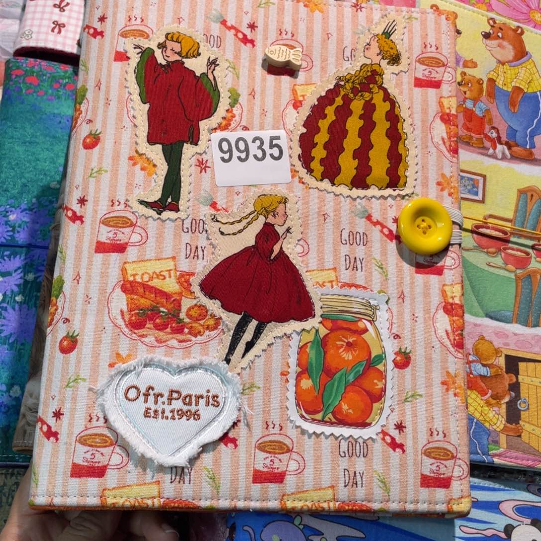 织绣B5 活页送纸9935