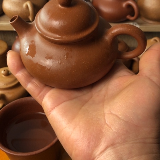 紫砂茶壶将坡泥容天180豪升