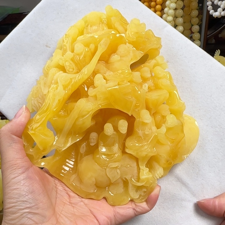 蜜蜡珠宝奇石未镶嵌