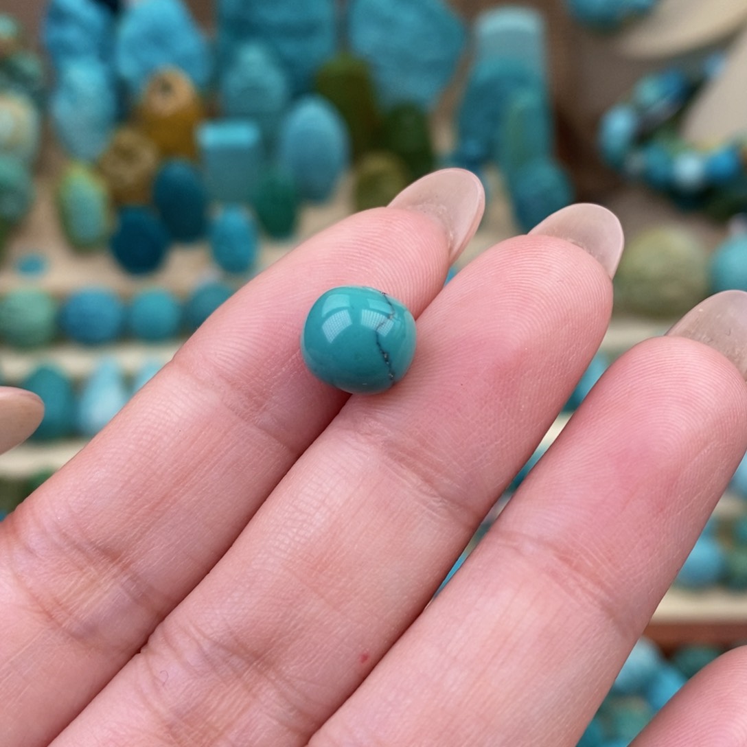 绿松石珠宝奇石未镶嵌