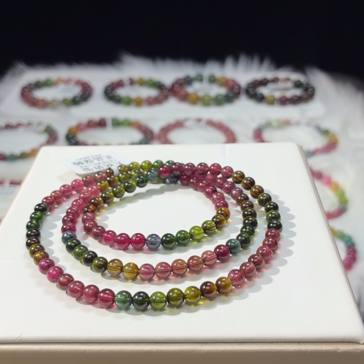 手链未镶嵌碧玺4.8mm±