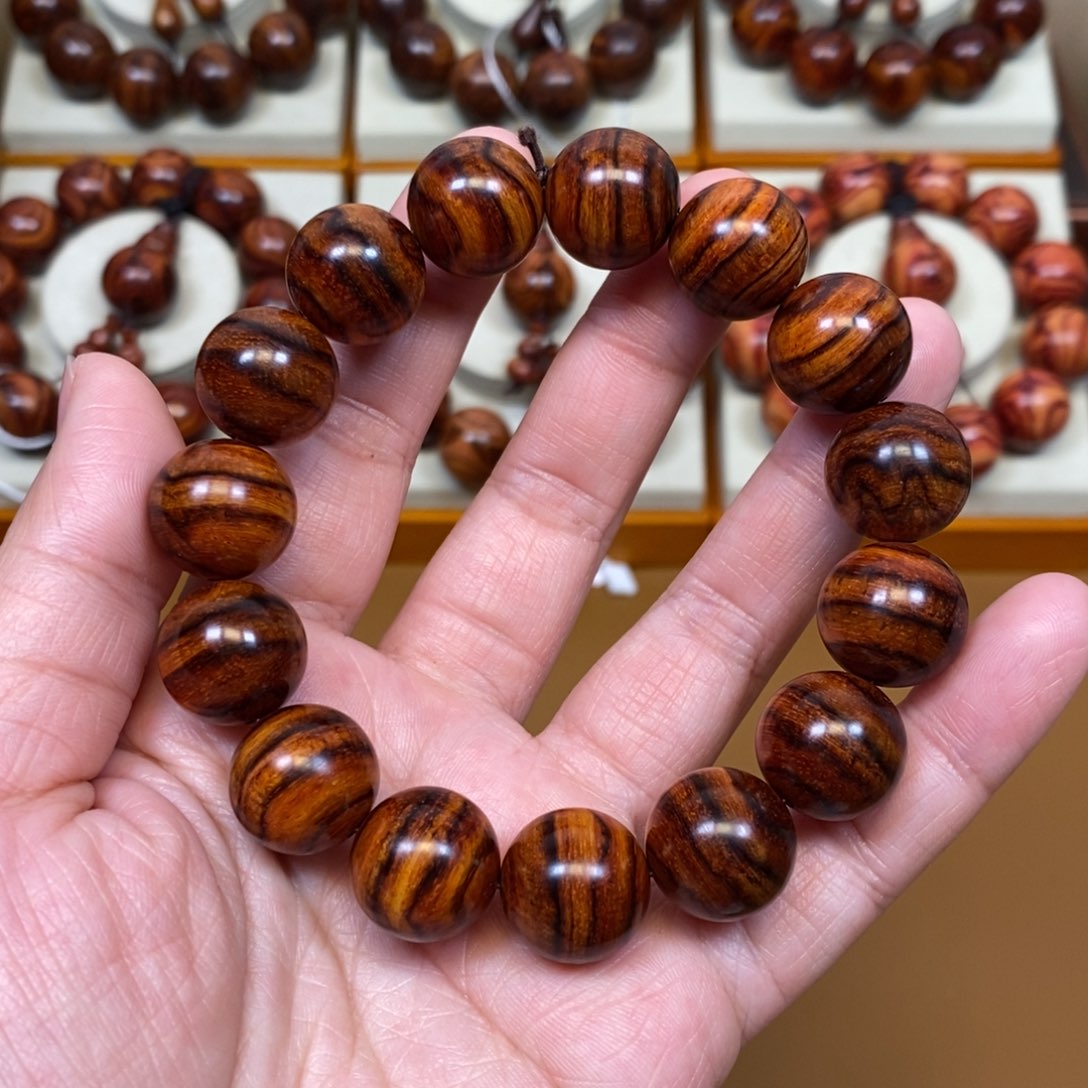 黄花梨/降香黄檀手串/手链海南黄花梨