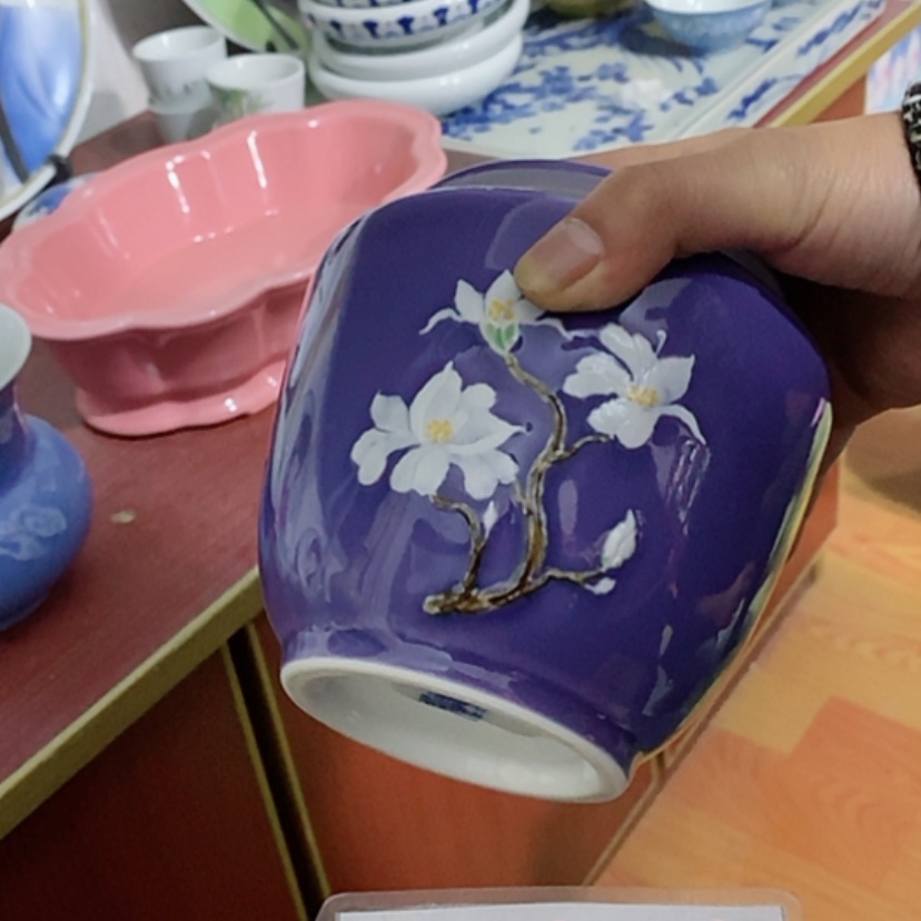 【闪购商品】瓷片叶*健景德镇现代工艺品