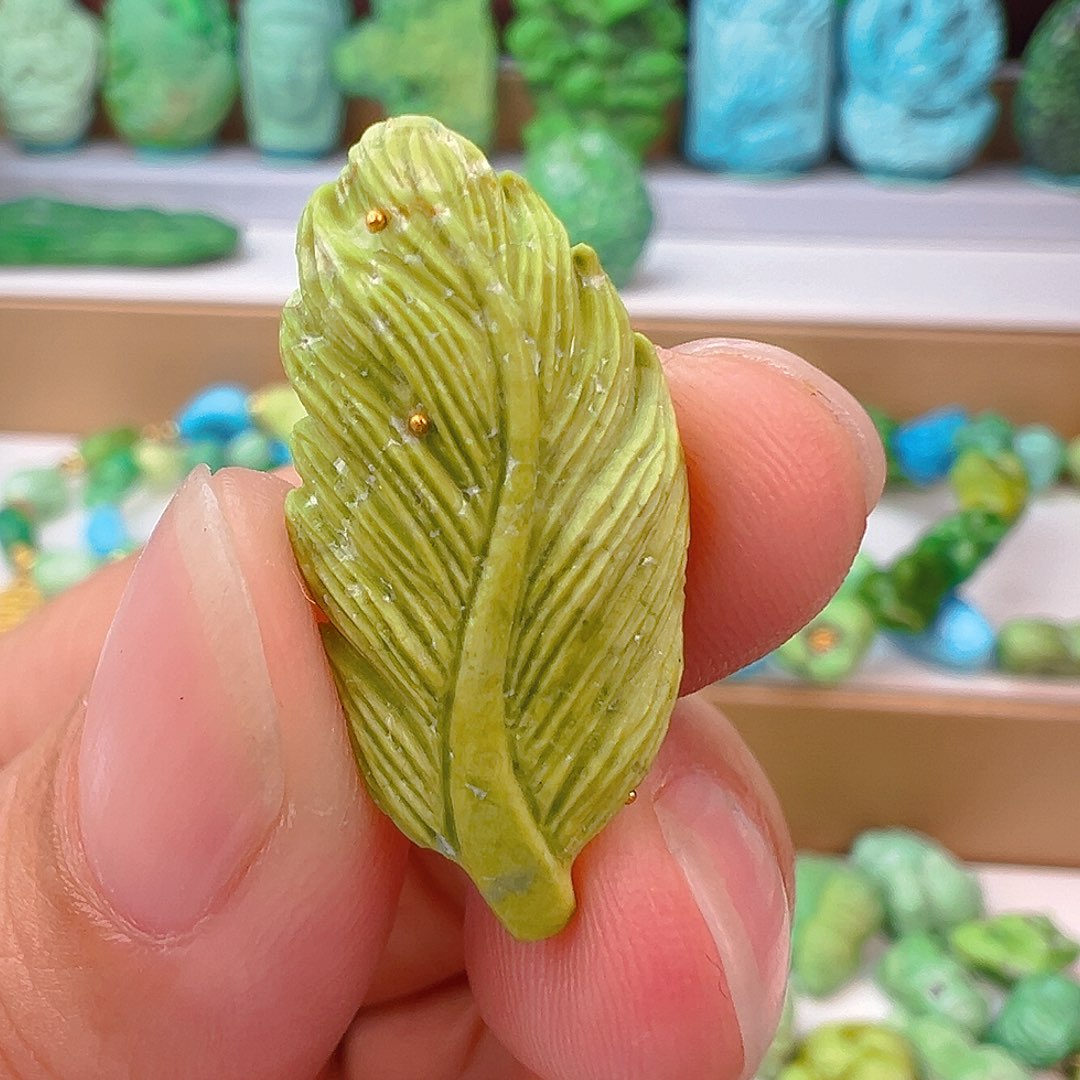 未镶嵌绿松石项链