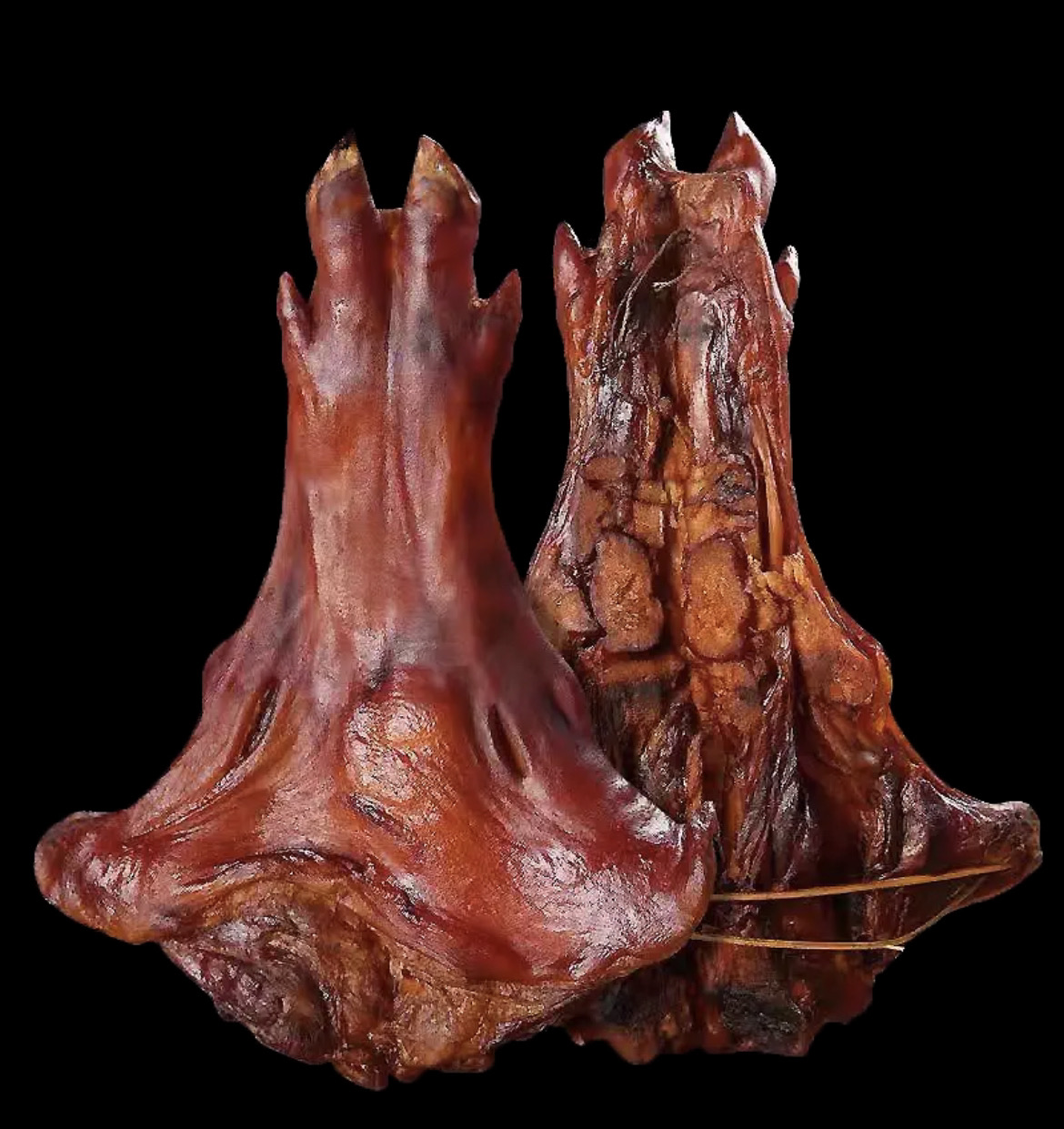 贵州柴火烟熏腊猪脚