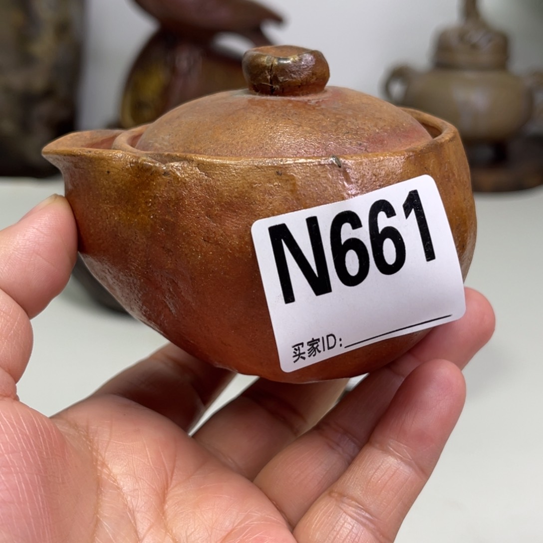 备前烧作品  好看的宝瓶